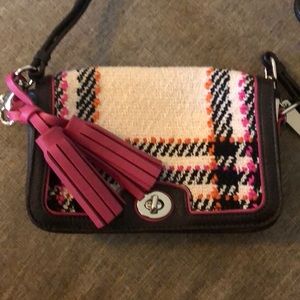 Coach tweed crossbody
